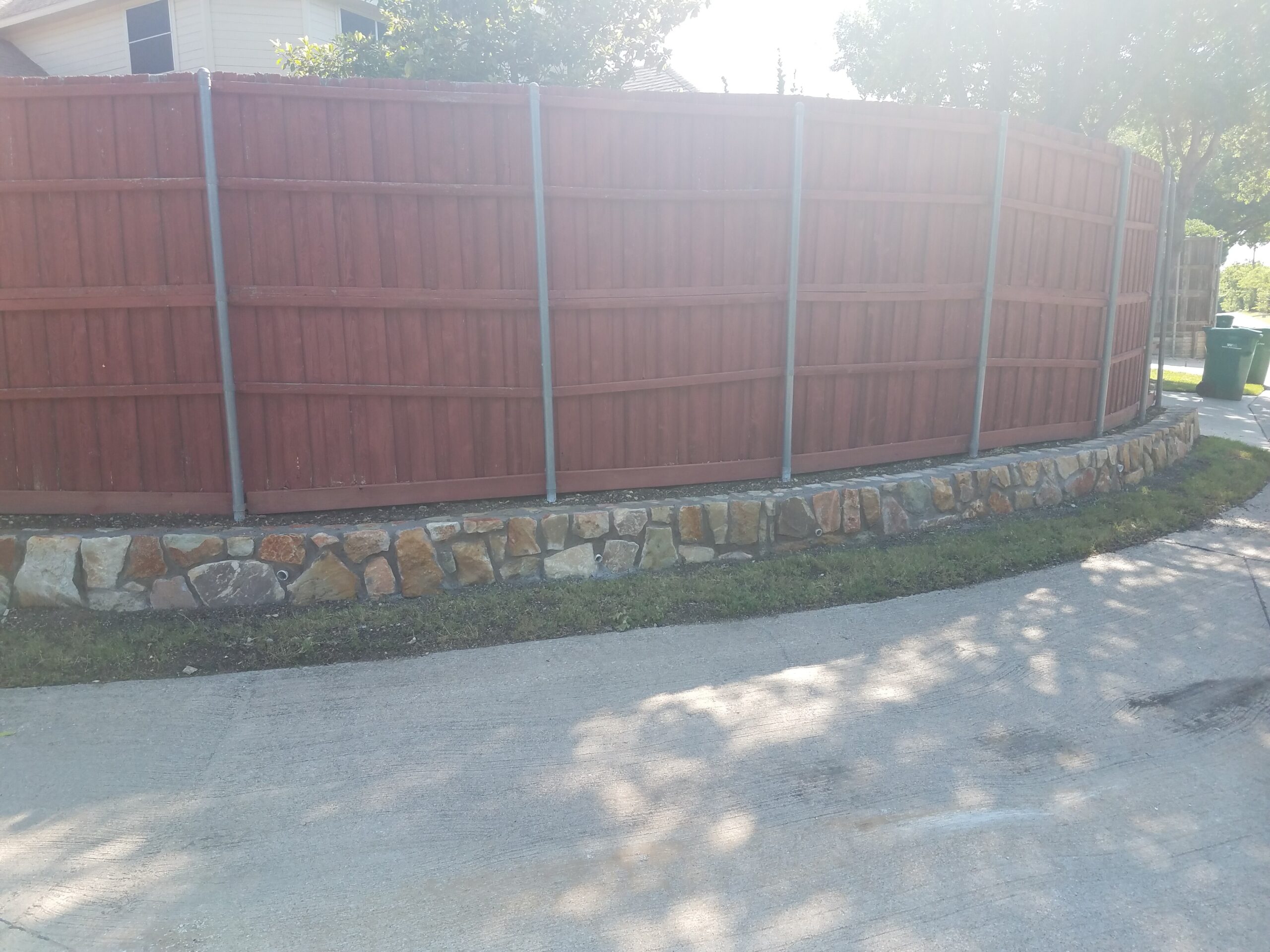 Retaining Wall and Fence 2