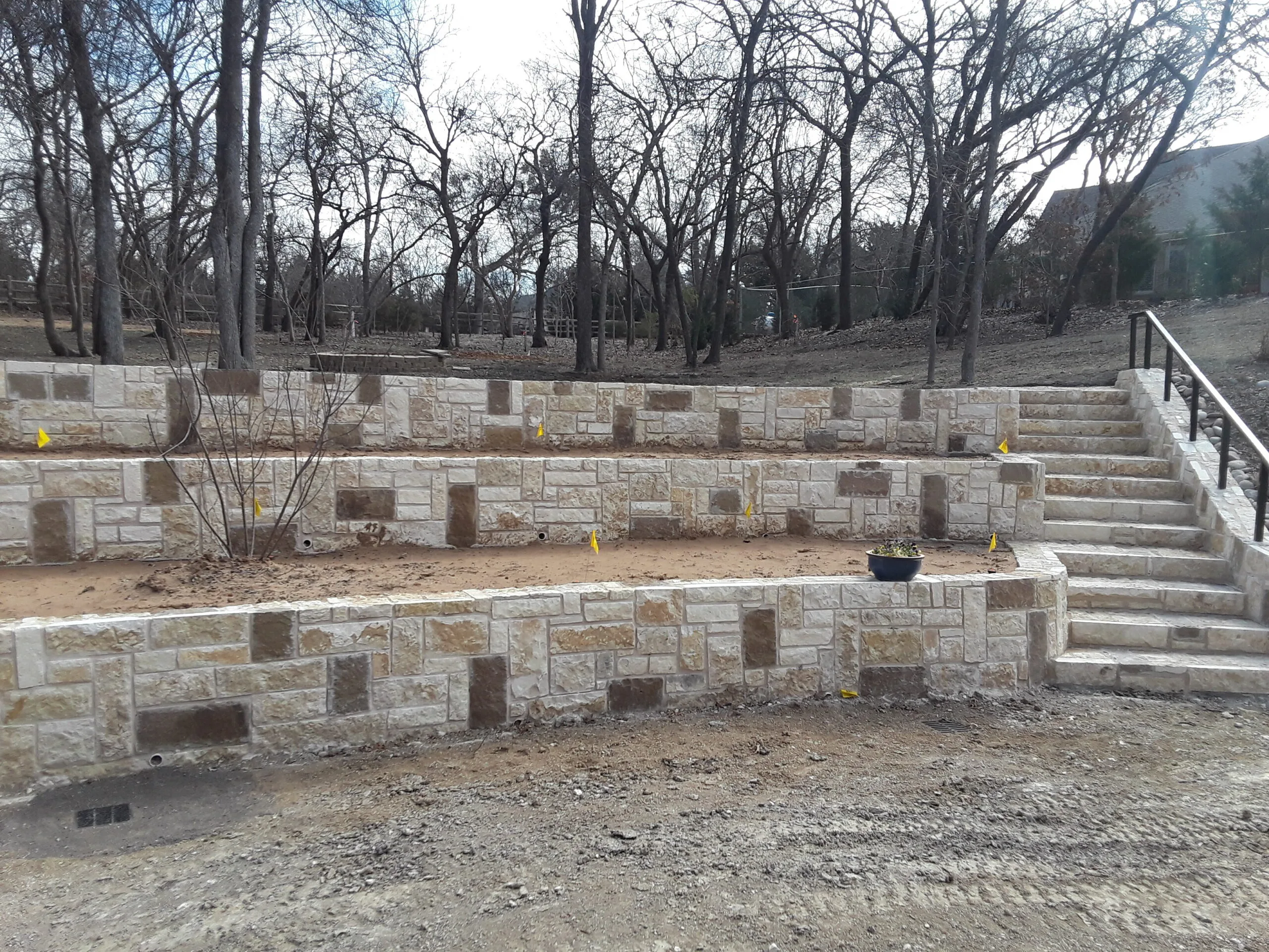 Retaining Wall North Dallas 2