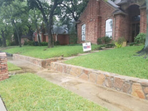 Milsap Stone Retaining Wall 1